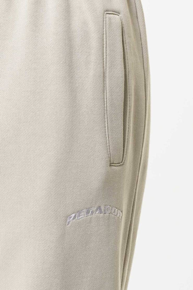 Pegador Durward High Waisted Sweat Pants Vintage Washed Bone White