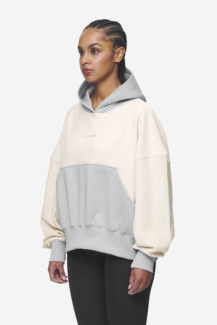Pegador Estela Inside-Out Oversized Hoodie Coast Sand Sky Grey