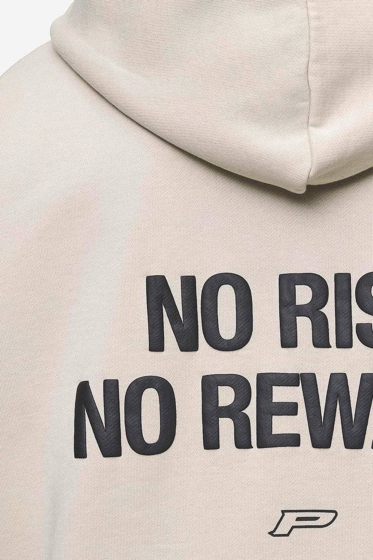 Pegador Fox Oversized Sweat Jacket Washed Light Beige