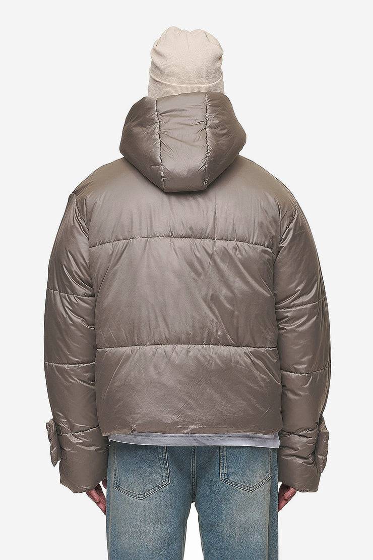 Pegador Garrick Vintage Oversized Puffer Jacket Light Brown