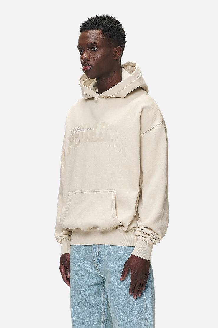Pegador Gilford Oversized Hoodie Washed Desert Sand