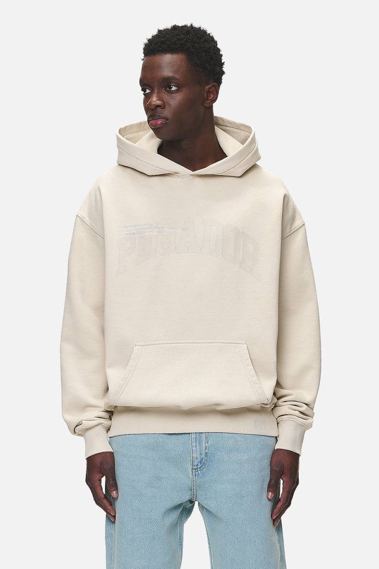 Pegador Gilford Oversized Hoodie Washed Desert Sand