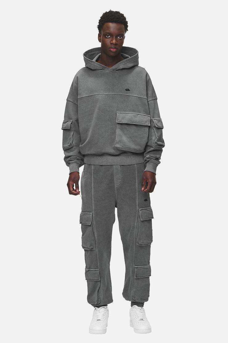 Pegador Harvey Terry Cargo Sweat Pants Vintage Grey