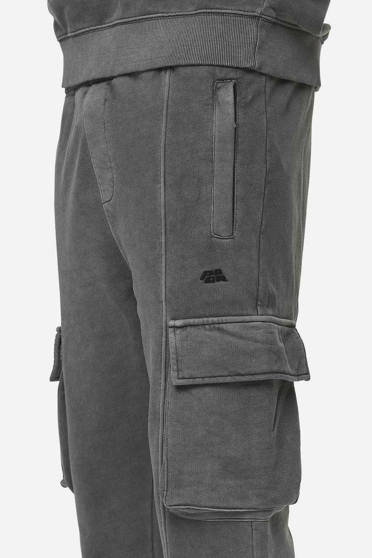 Pegador Harvey Terry Cargo Sweat Pants Vintage Grey