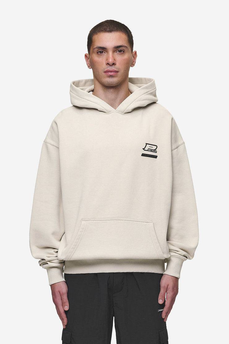 Pegador Hawkins Oversized Hoodie Washed Light Beige