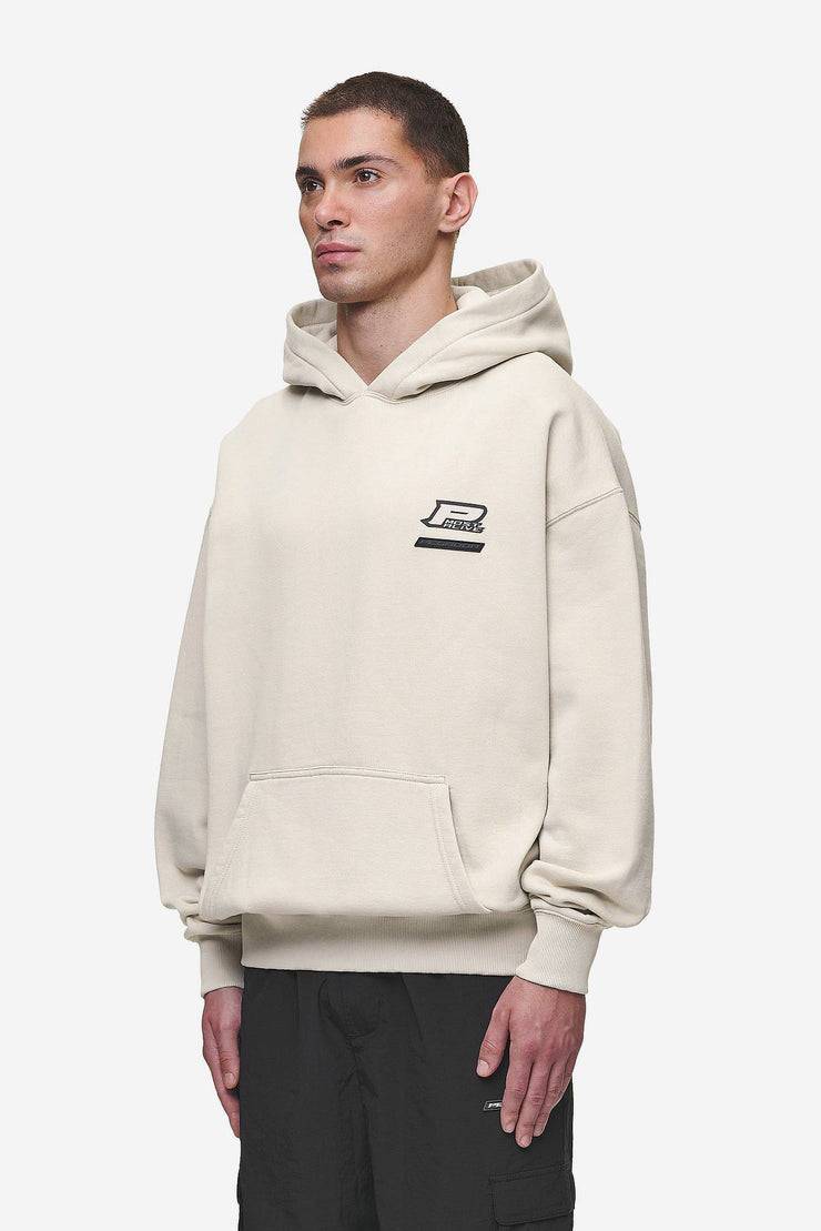 Pegador Hawkins Oversized Hoodie Washed Light Beige
