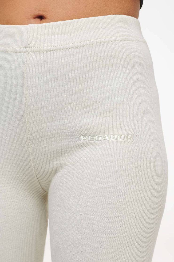 Pegador Jill Rib Leggings Vintage Washed Angels Cream