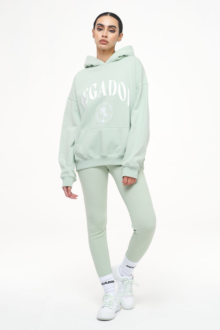 Pegador Jill Rib Leggings Vintage Washed Milky Green