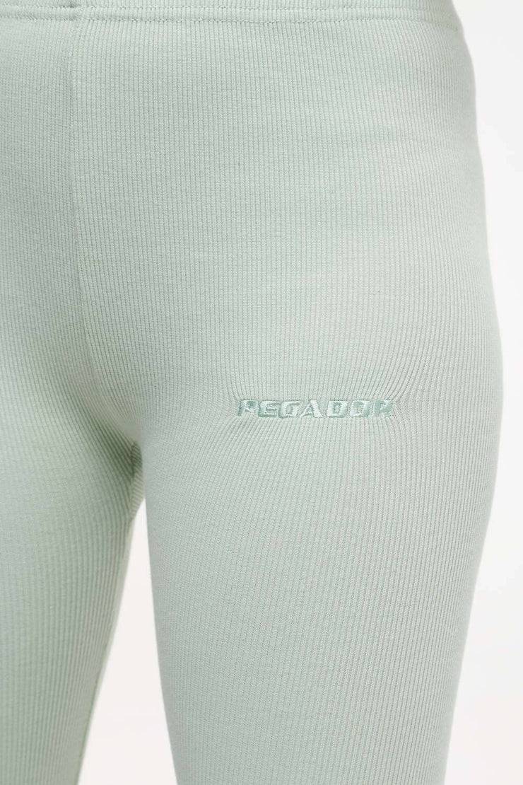 Pegador Jill Rib Leggings Vintage Washed Milky Green