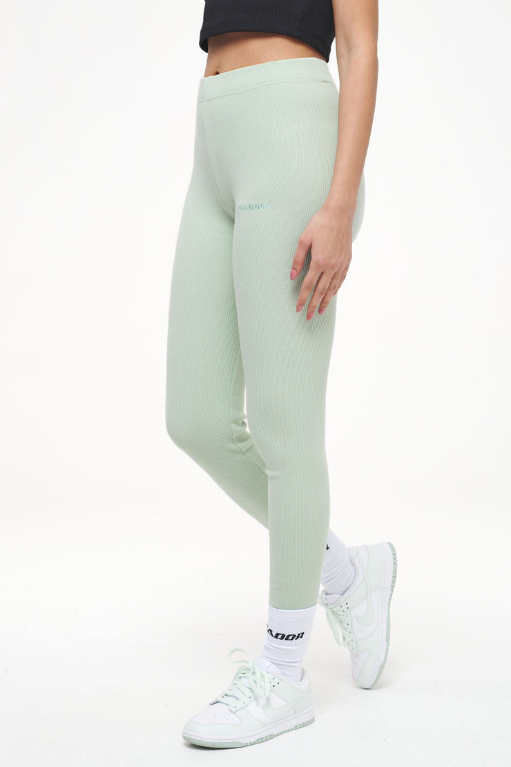 Pegador Jill Rib Leggings Vintage Washed Milky Green