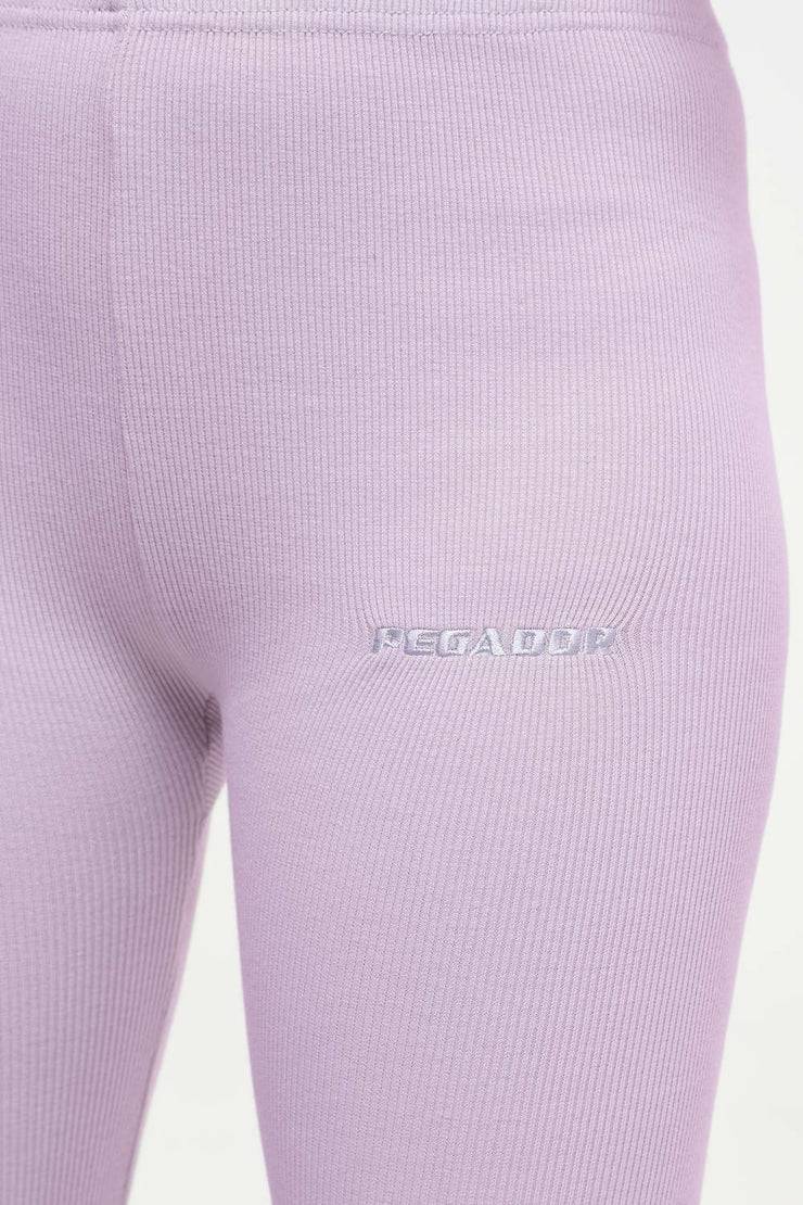 Pegador Jill Rib Leggings Vintage Washed Purple Paste
