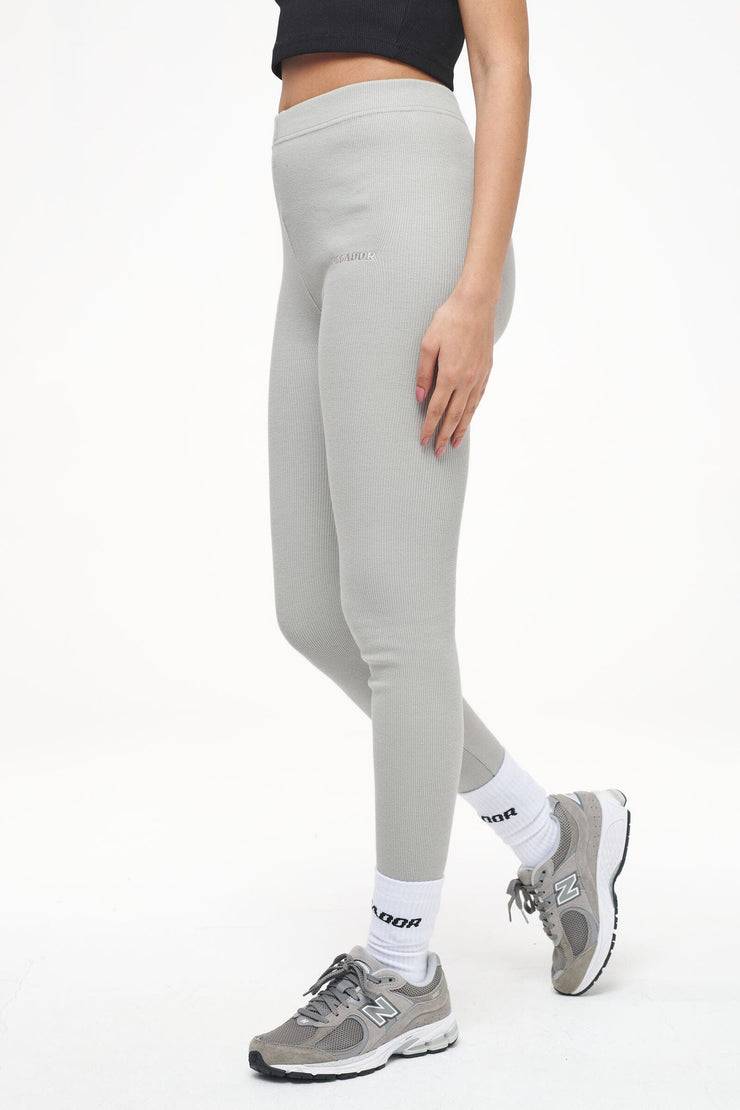 Pegador Jill Rib Leggings Vintage Washed Quiet Gray