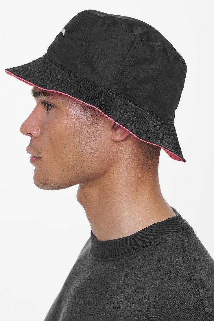 Pegador Juan Reversible Bucket Hat Black Strawberry