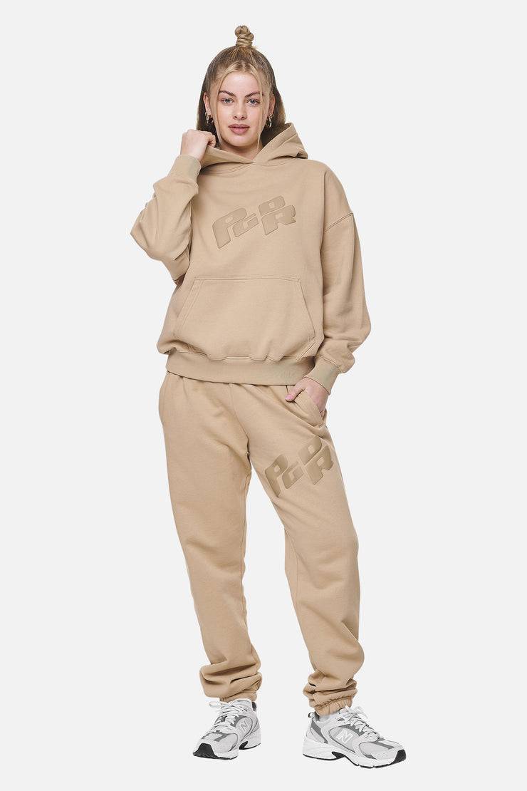 Pegador Julago High Waisted Sweat Pants Washed Safari Sand