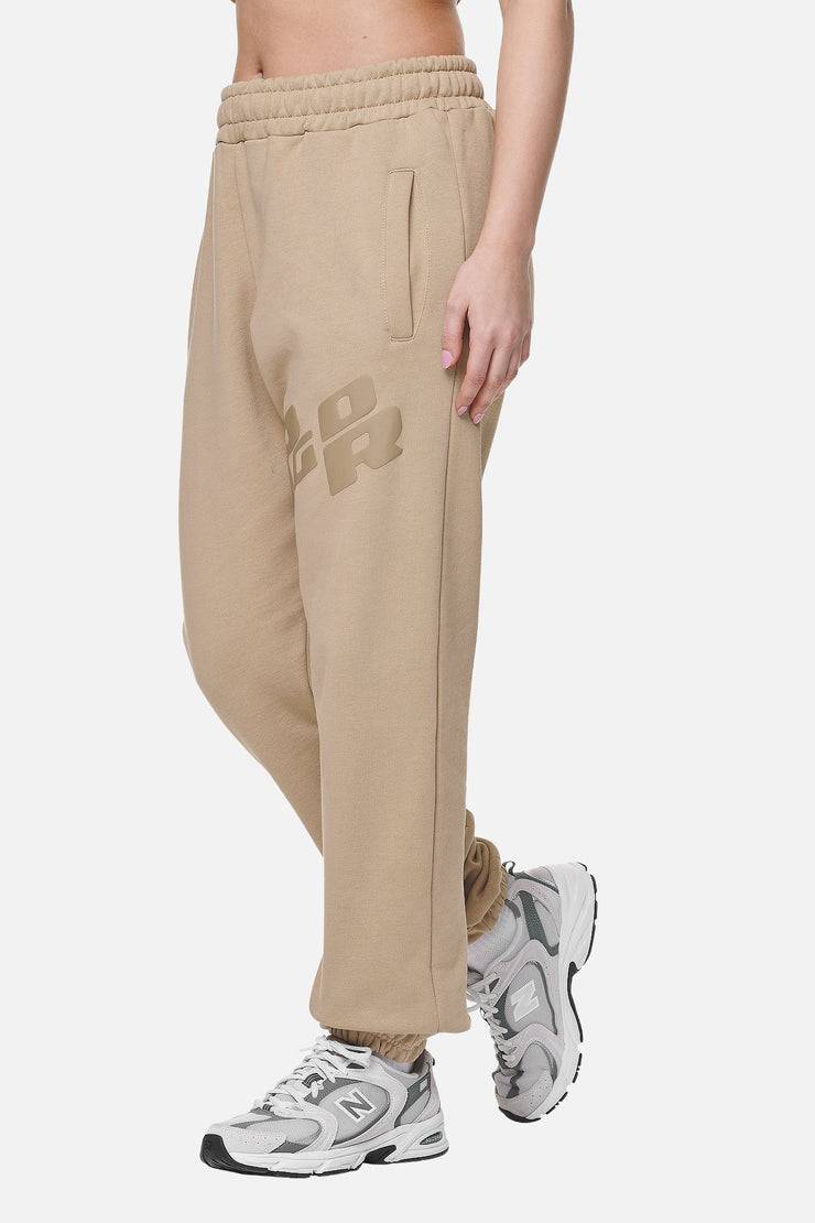 Pegador Julago High Waisted Sweat Pants Washed Safari Sand