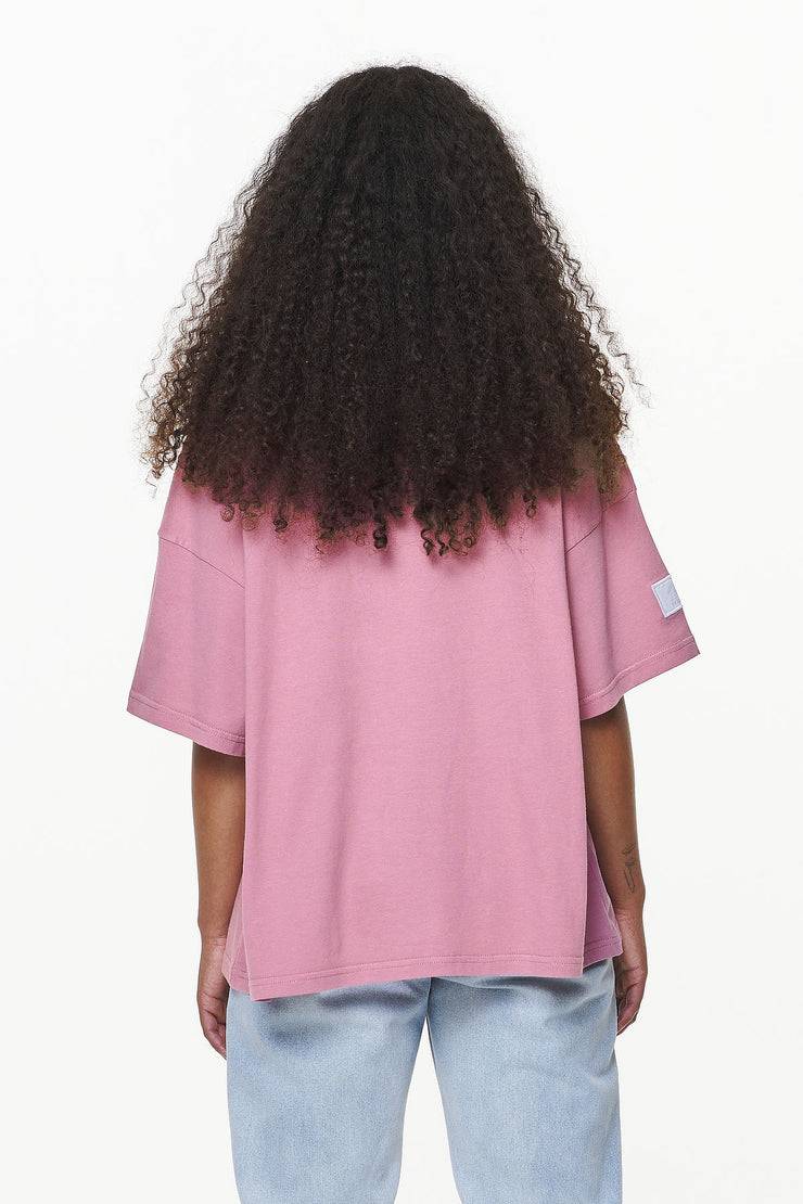 Pegador Keats Heavy Oversized Tee Vintage Washed Rust Pink