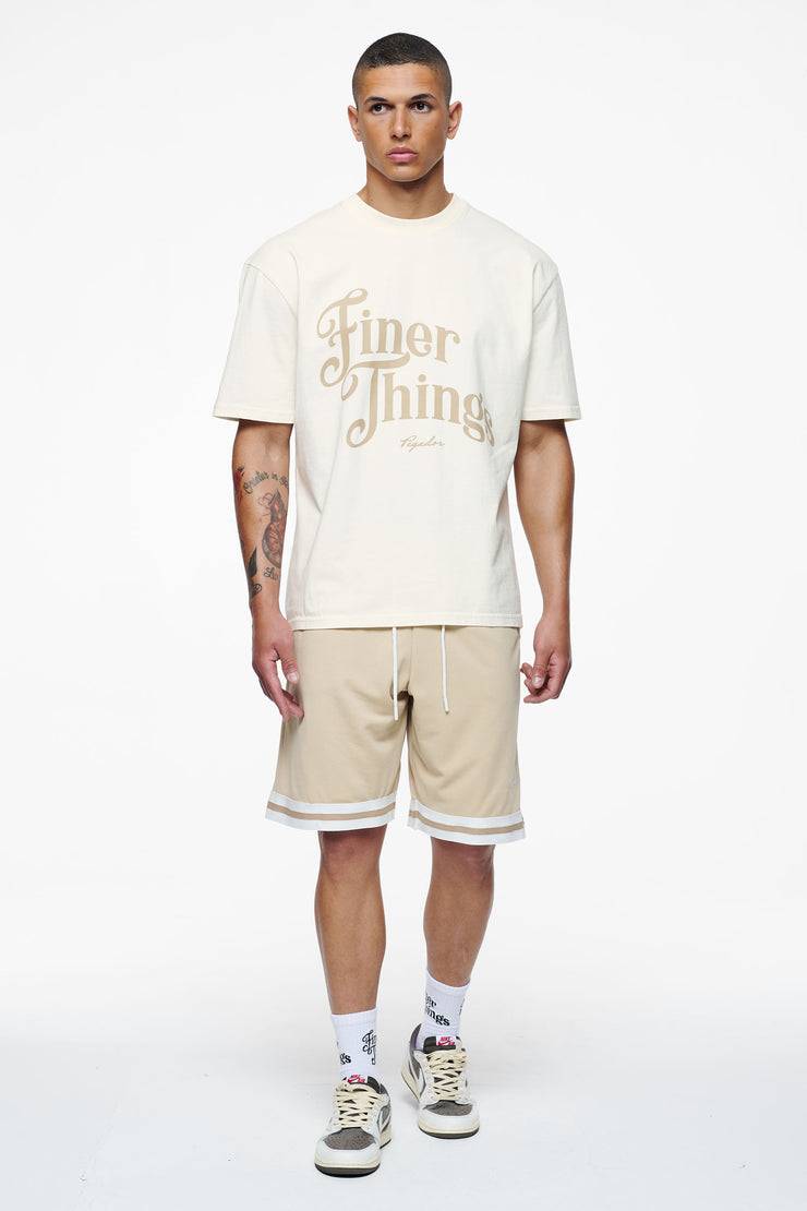 Pegador Kirk Oversized Tee Vintage Washed Unbleached