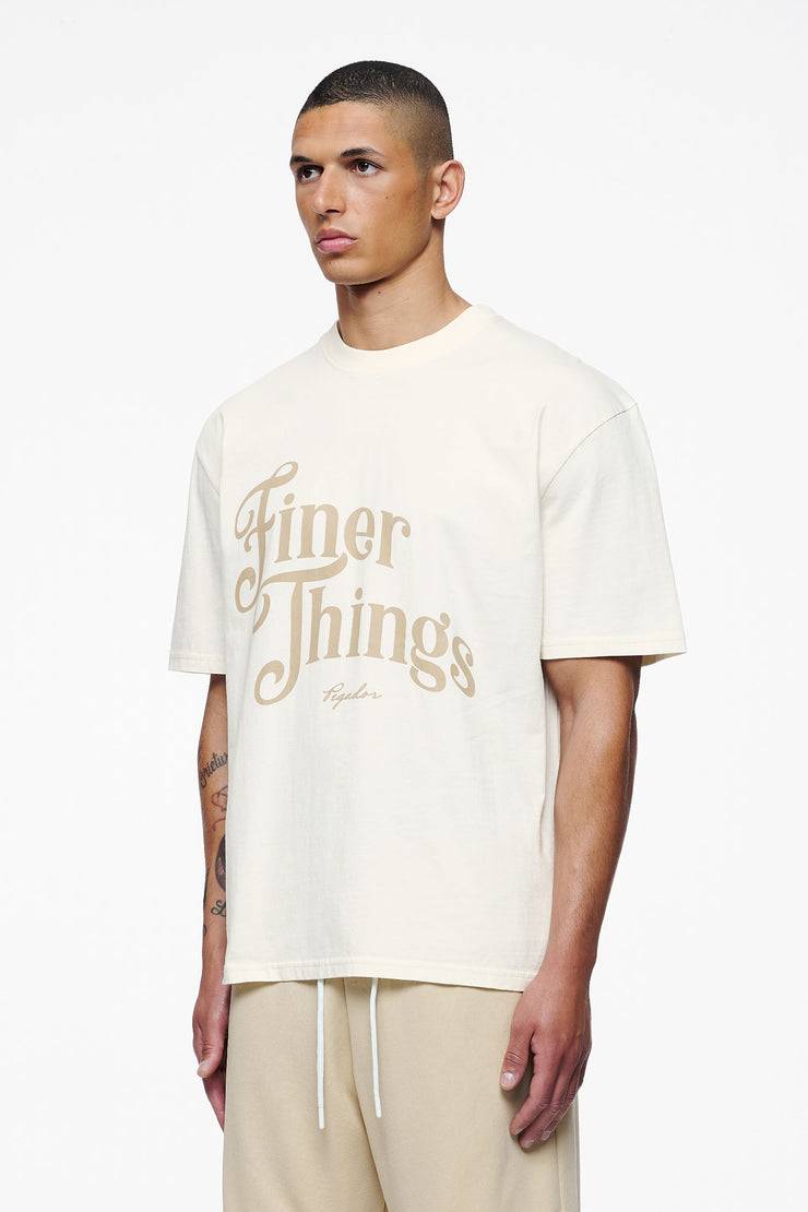 Pegador Kirk Oversized Tee Vintage Washed Unbleached