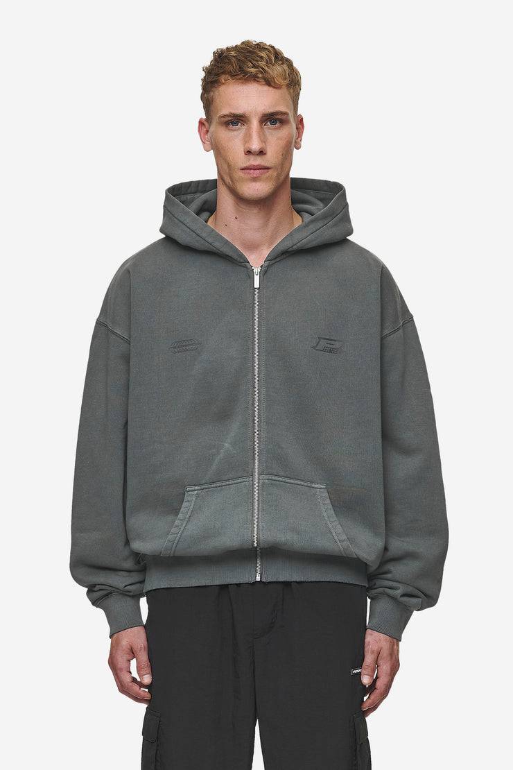 Pegador Lance Oversized Sweat Jacket Vintage Anthracite