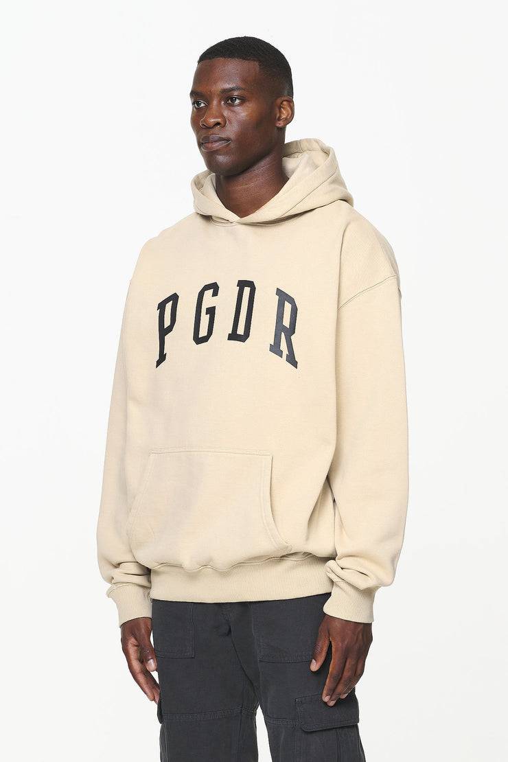 Pegador Layton Oversized Hoodie Vintage Washed Kingdom Beige