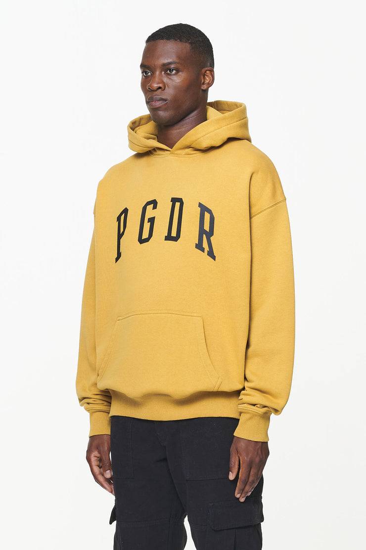 Pegador Layton Oversized Hoodie Vintage Washed Mustard