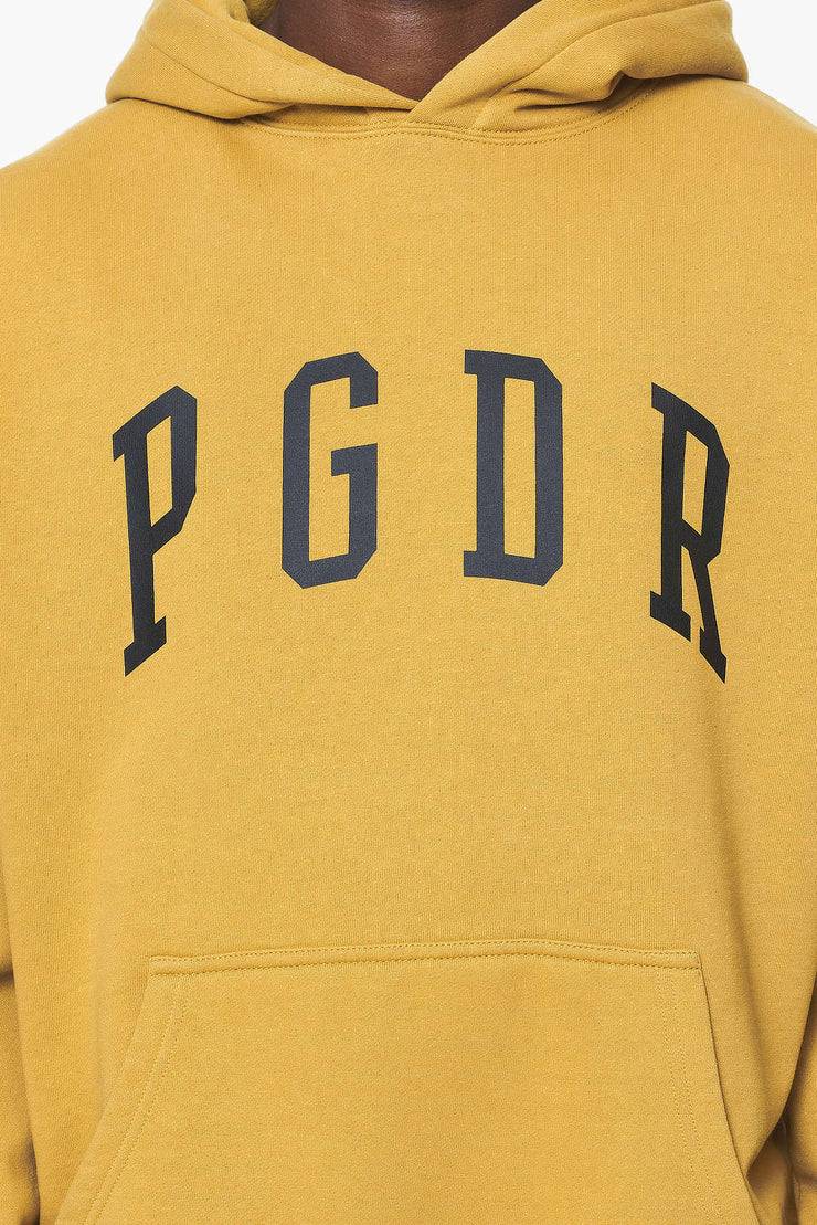Pegador Layton Oversized Hoodie Vintage Washed Mustard