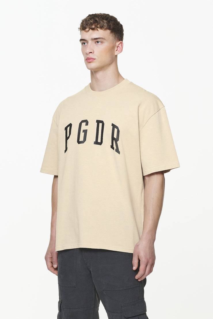 Pegador Layton Oversized Tee Vintage Washed Kingdom Beige