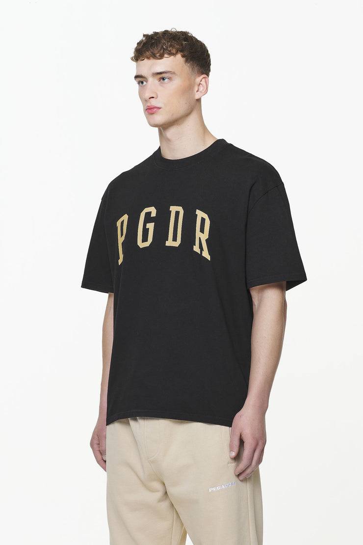 Pegador Layton Oversized Tee Vintage Washed Onyx Black
