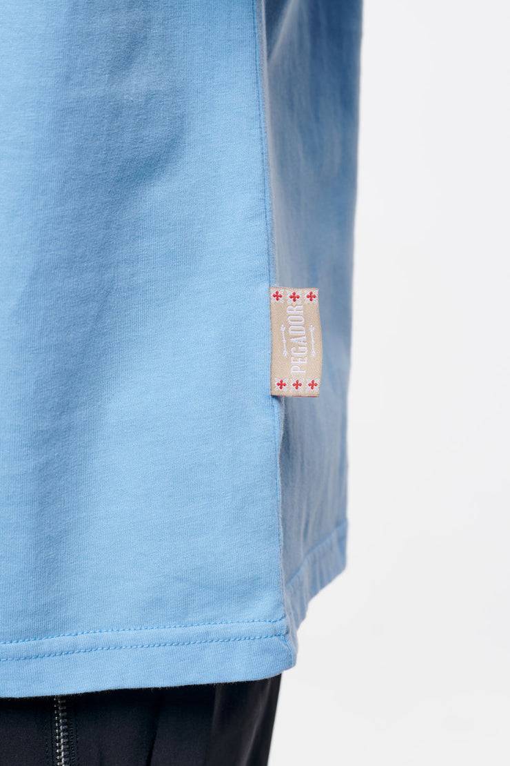 Pegador Leander Oversized Tee Vintage Washed Riviera Blue