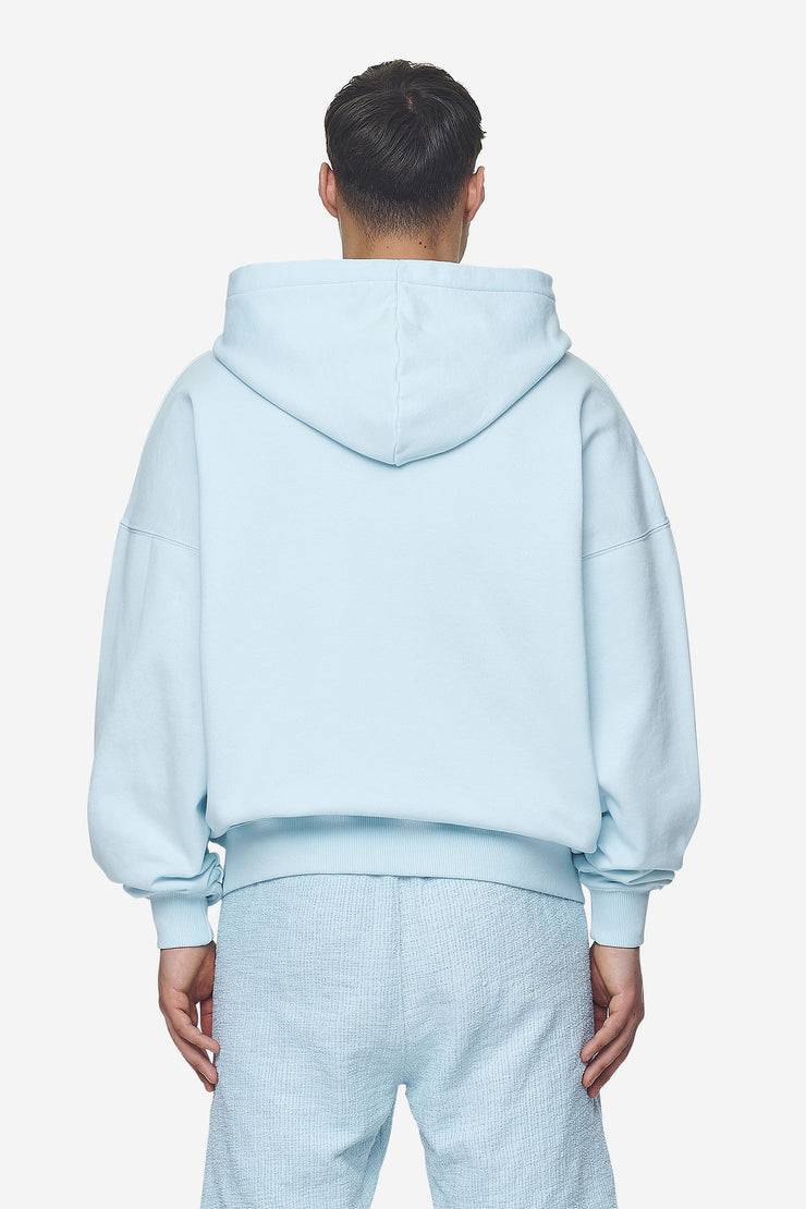 Pegador Leono Boxy Sweat Jacket Washed Baby Blue Baby Blue