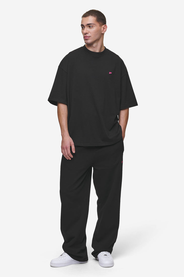 Pegador Leono Boxy Tee Washed Black Virtual Pink Gum