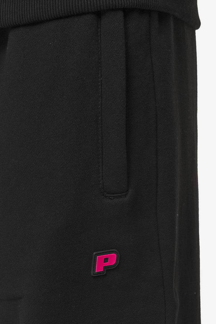 Pegador Leono Loose Sweat Pants Washed Black Virtual Pink Gum