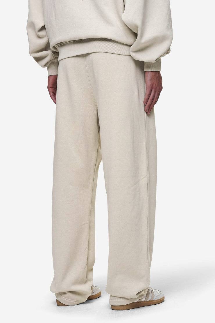 Pegador Leono Loose Sweat Pants Washed Light Beige Virtual Pink Gum