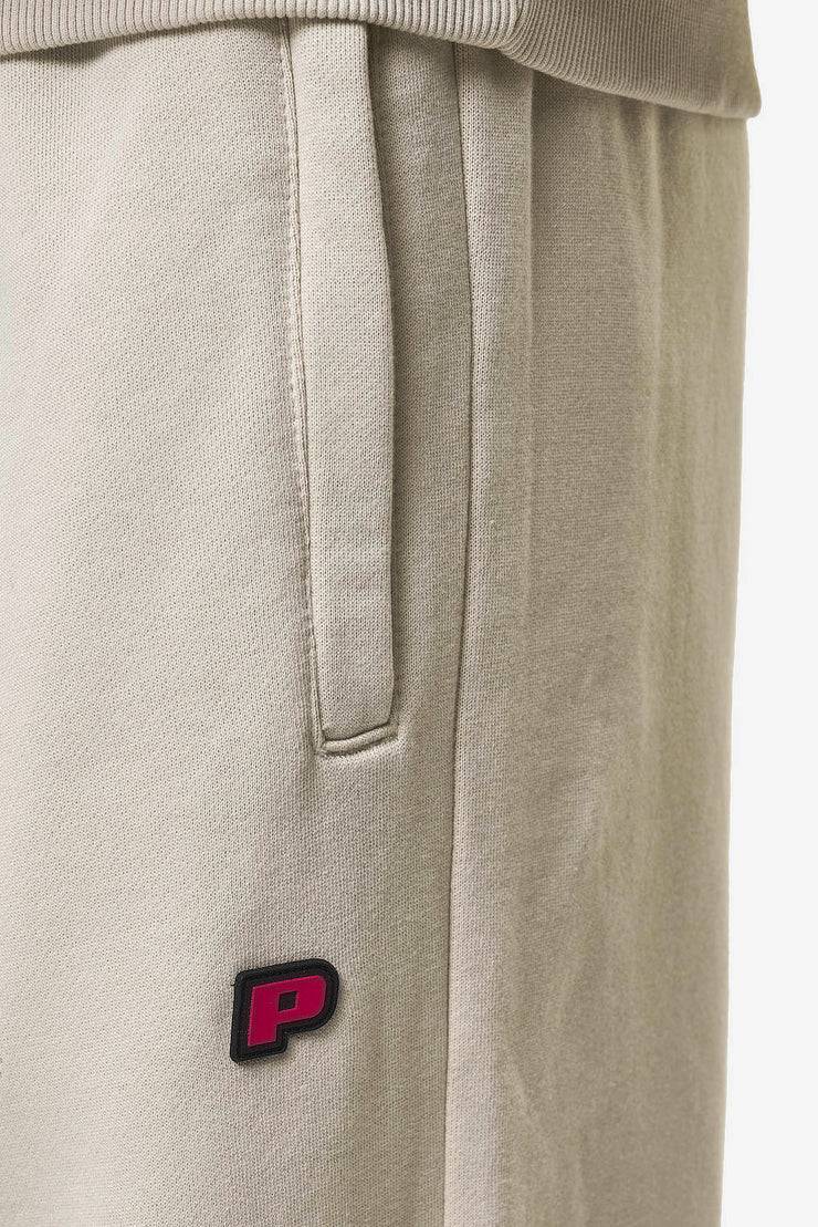 Pegador Leono Loose Sweat Pants Washed Light Beige Virtual Pink Gum