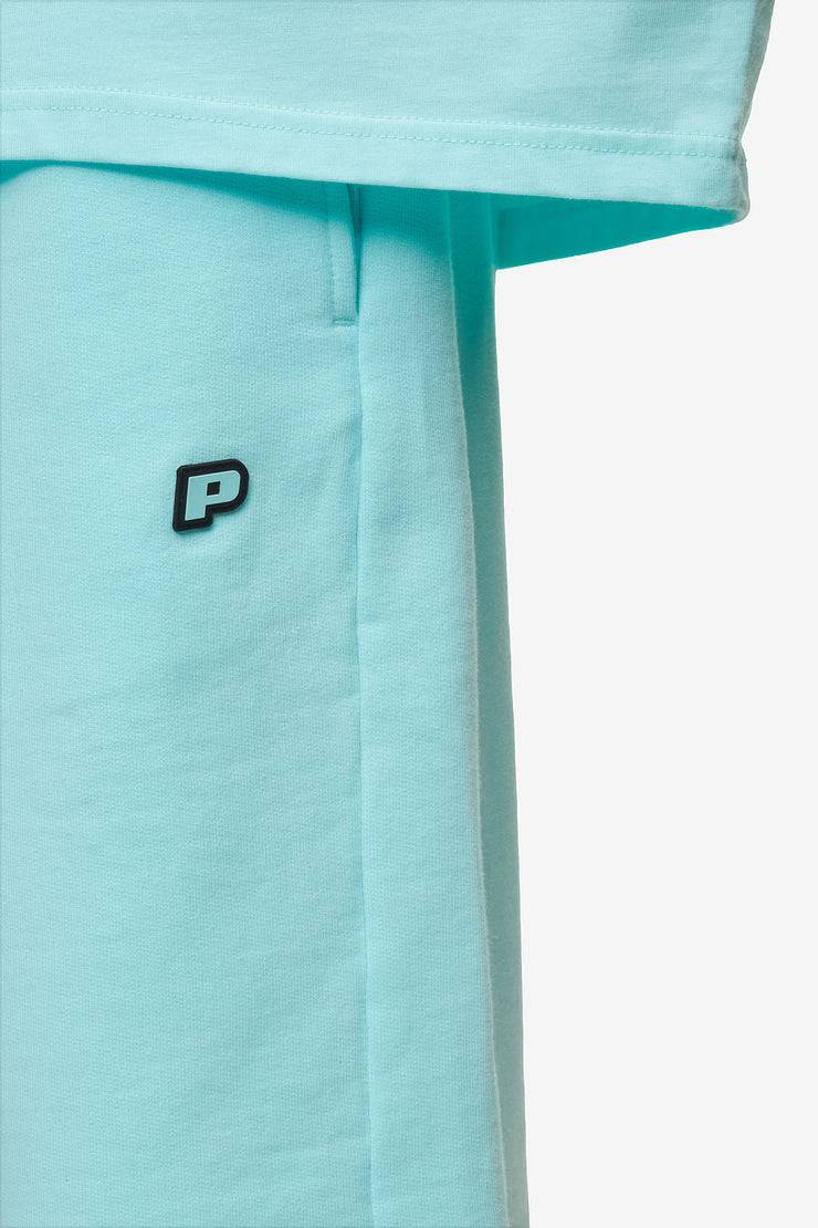 Pegador Leono Overknee Heavy Sweat Shorts Washed Sky Blue Gum
