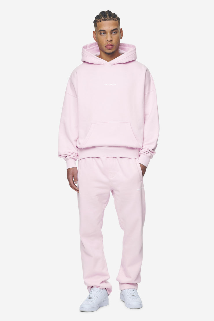Pegador Logo Boxy Hoodie Washed Bubblegum White Gum
