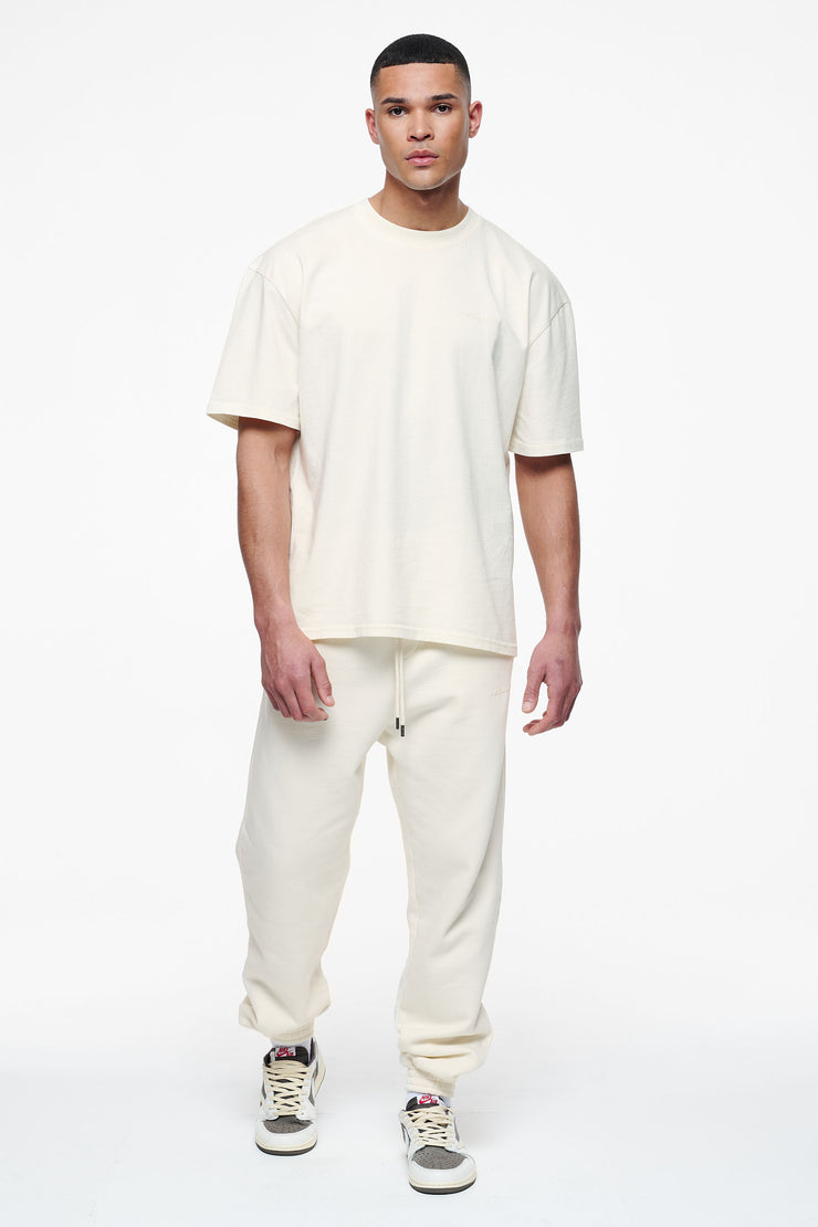 Pegador Logo Heavy Sweat Jogger Vintage Washed Unbleached Gum