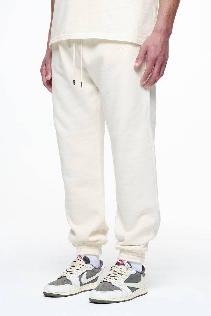 Pegador Logo Heavy Sweat Jogger Vintage Washed Unbleached Gum