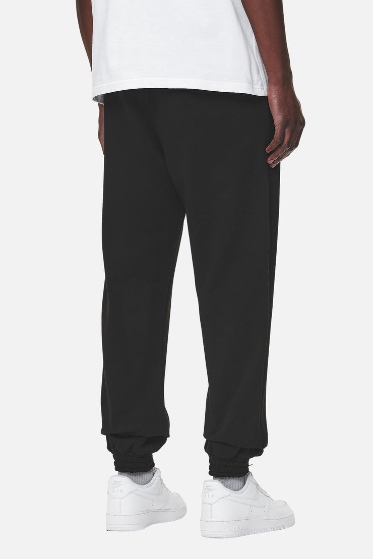 Pegador Logo Heavy Sweat Jogger Washed Black White Gum