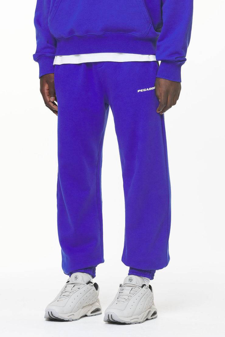Pegador Logo Heavy Sweat Jogger Washed Endless Blue Gum