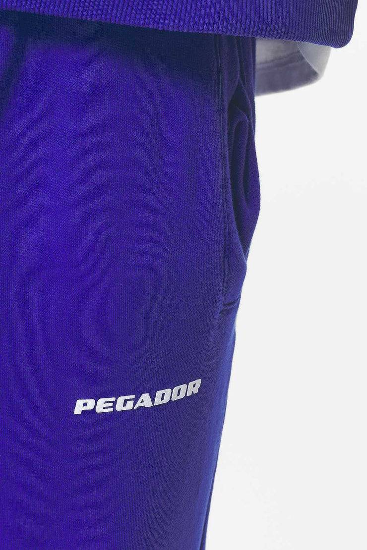 Pegador Logo Heavy Sweat Jogger Washed Endless Blue Gum