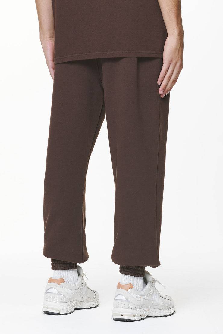 Pegador Logo Heavy Sweat Jogger Washed Oak Brown Gum