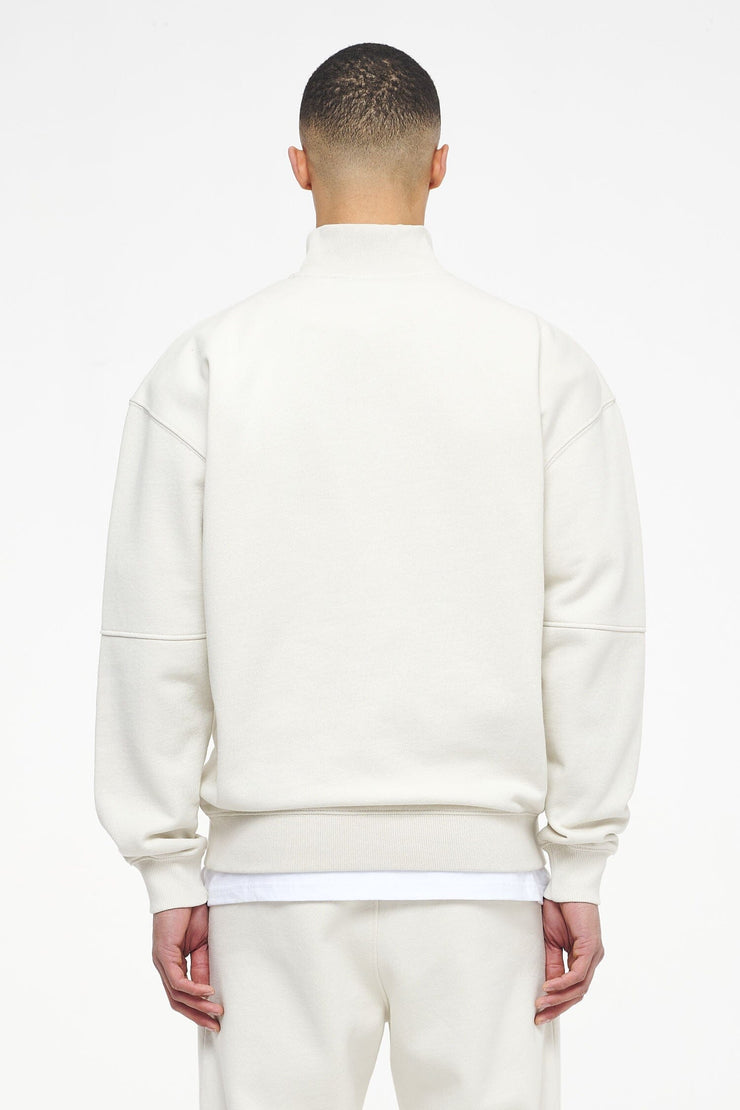 Pegador Logo Oversized Halfzip Sweater Vintage Washed Angels Cream Gum