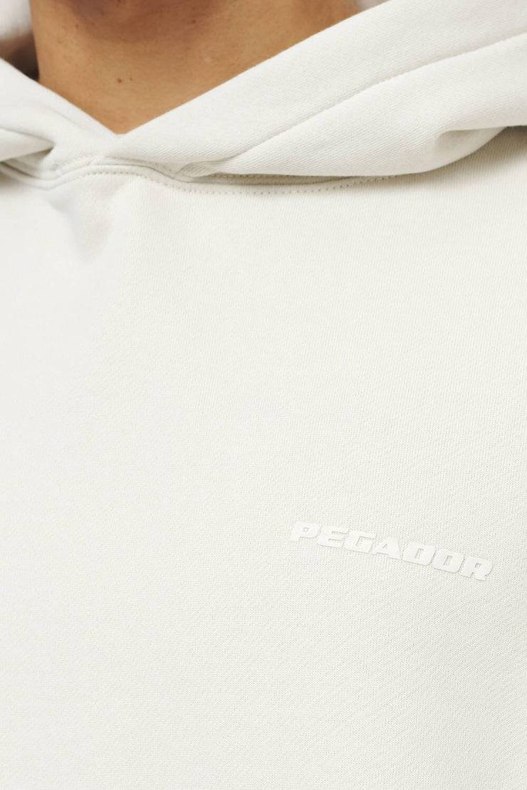 Pegador Logo Oversized Hoodie Vintage Washed Angels Cream Gum