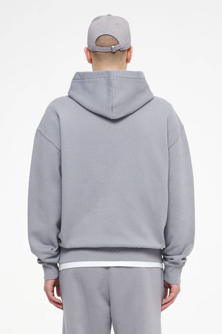 Pegador Logo Oversized Hoodie Vintage Washed Dusk Grey Gum