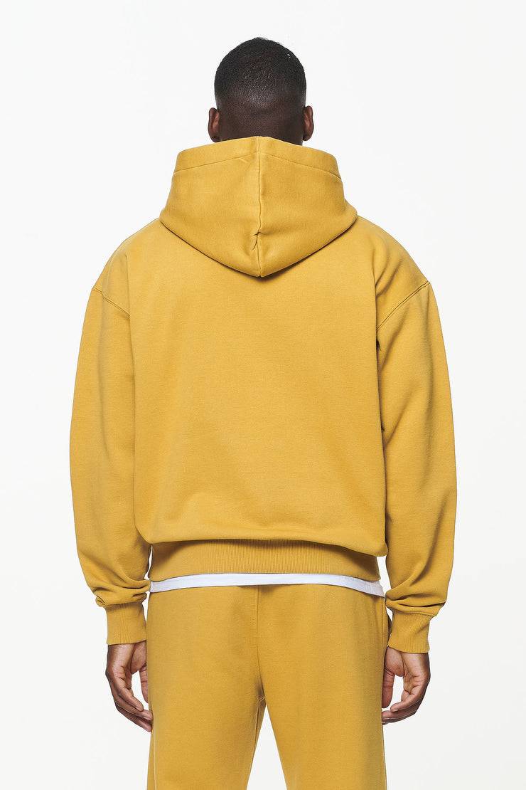 Pegador Logo Oversized Hoodie Vintage Washed Mustard