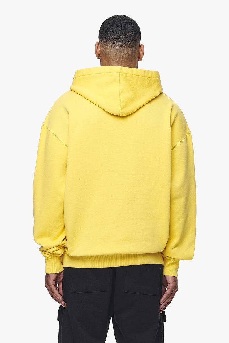 Pegador Logo Oversized Hoodie Vintage Washed Solar Yellow Gum