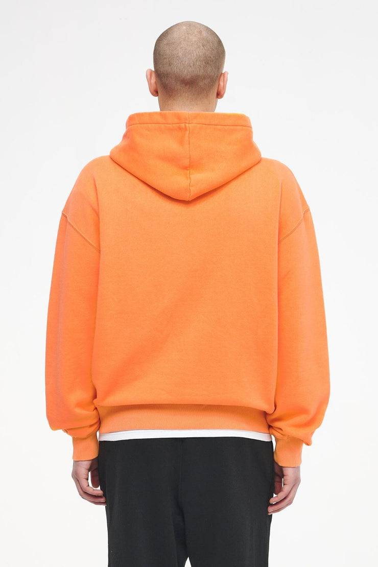 Pegador Logo Oversized Hoodie Vintage Washed Sunrise Orange Gum