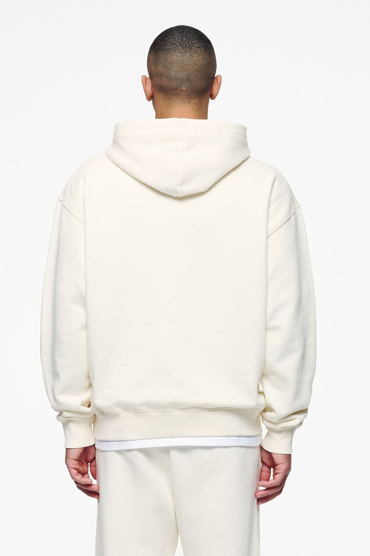 Pegador Logo Oversized Hoodie Vintage Washed Unbleached Gum