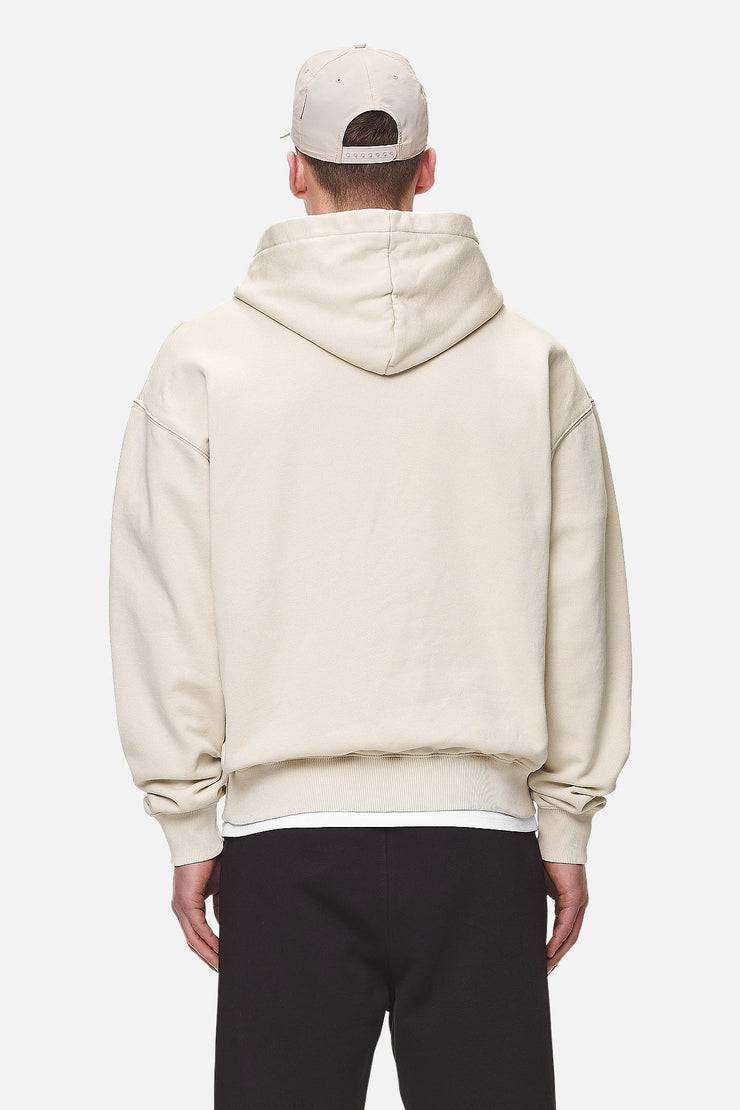 Pegador Logo Oversized Hoodie Washed Desert Sand Black Gum